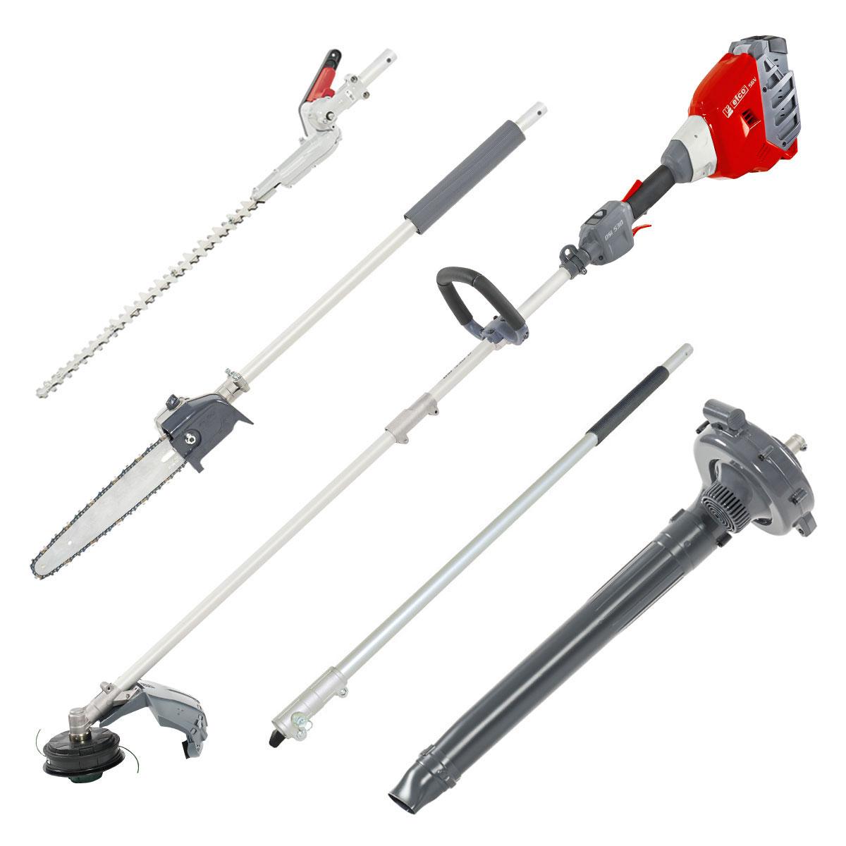 Battery-powered brushcutters DSi 530 D - Kit with 5 applications, Bi 540 battery and CRG 520 charger_1 | Efco