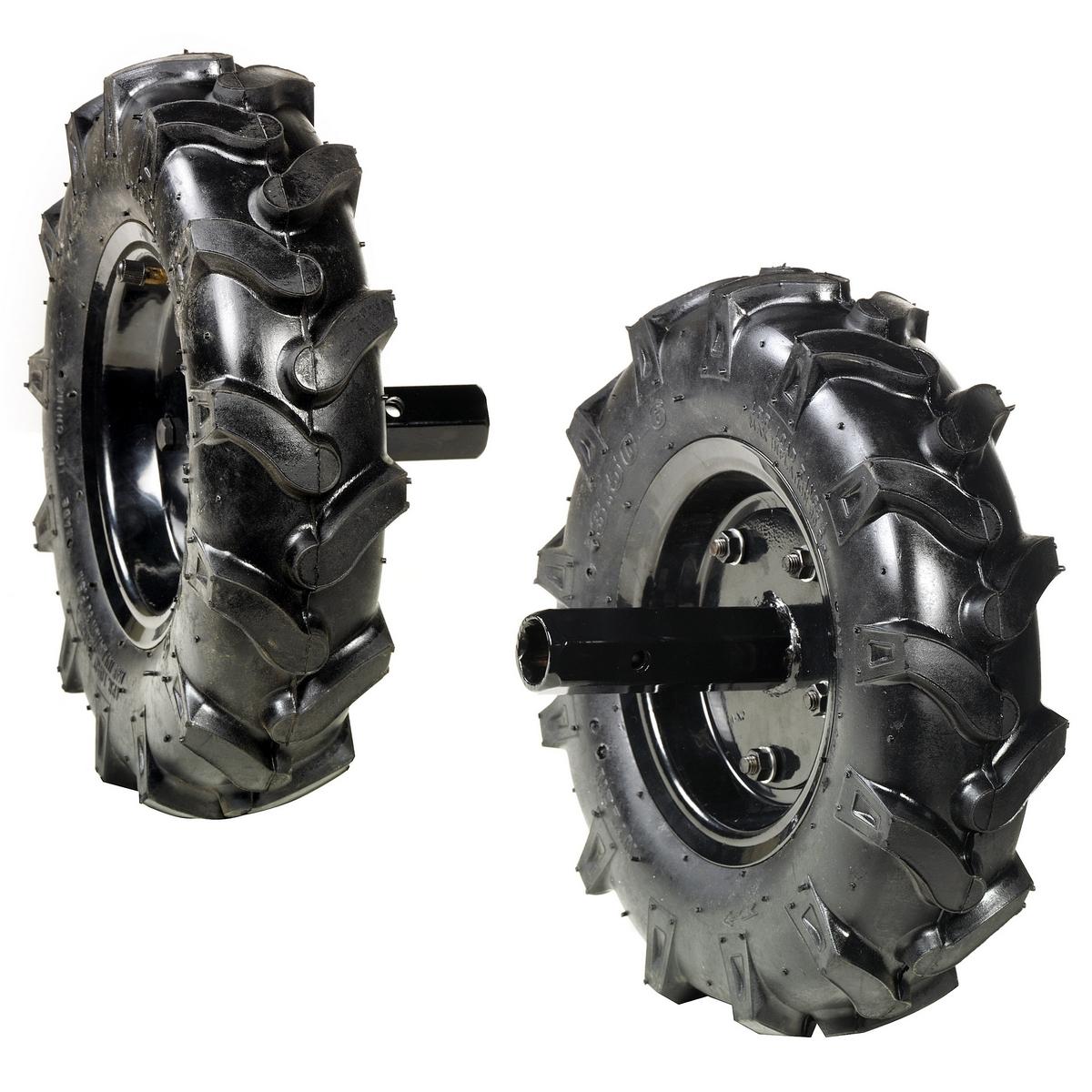 Accessories for rotary tillers Pair of 3.50-8 tyred wheels_1 | Efco