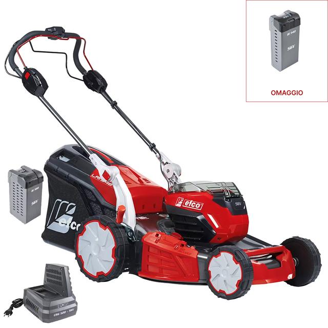 Tagliaerba a batteria LRi 548 V con batteria Bi 580 e caricabatterie CRG 520 | Efco