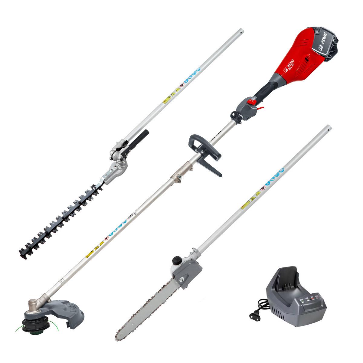Decespugliatori a batteria DSi 35 D - Kit con 3 applicazioni, batteria Bi 5,0 EF e caricabatteria CRG_1 | Efco