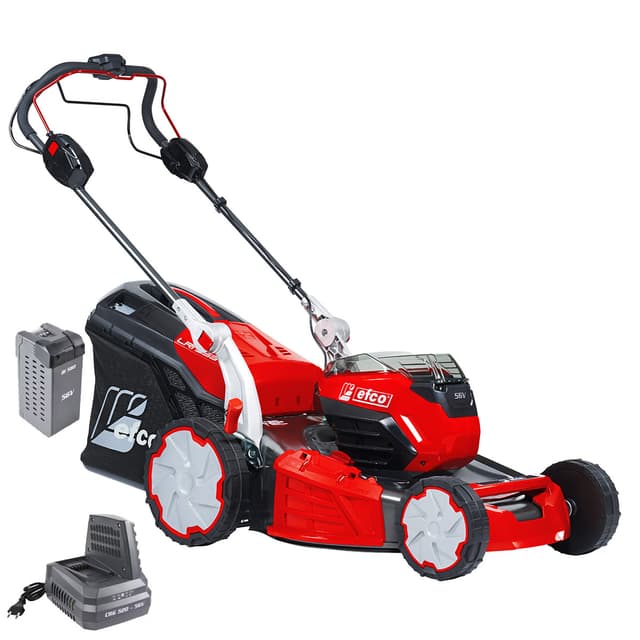 Tagliaerba a batteria LRi 553 V con batteria Bi 580 e caricabatterie CRG 520 | Efco