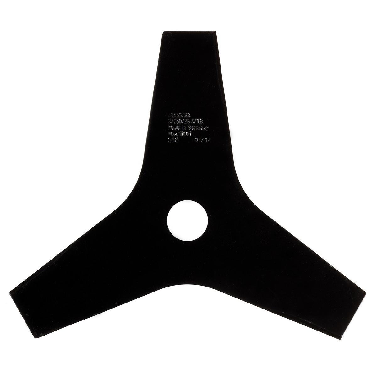 Accessories for brushcutters 3-tooth blade in tempered steel Ø 255 mm_1 | Efco