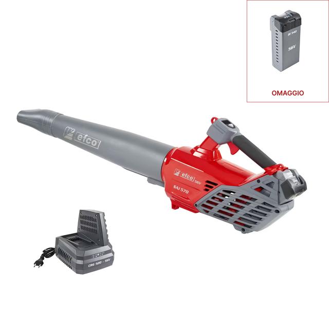 Soffiatori a batteria SAi 570 con batteria Bi 540 e caricabatterie CRG 520 | Efco
