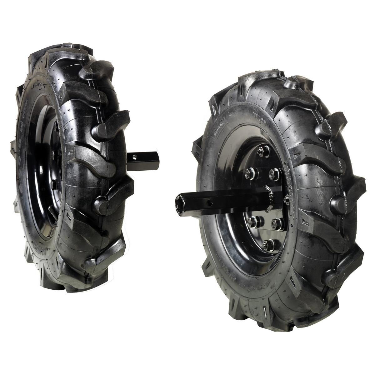 Accessories for rotary tillers Pair of 3.50-6 tyred wheels_1 | Efco