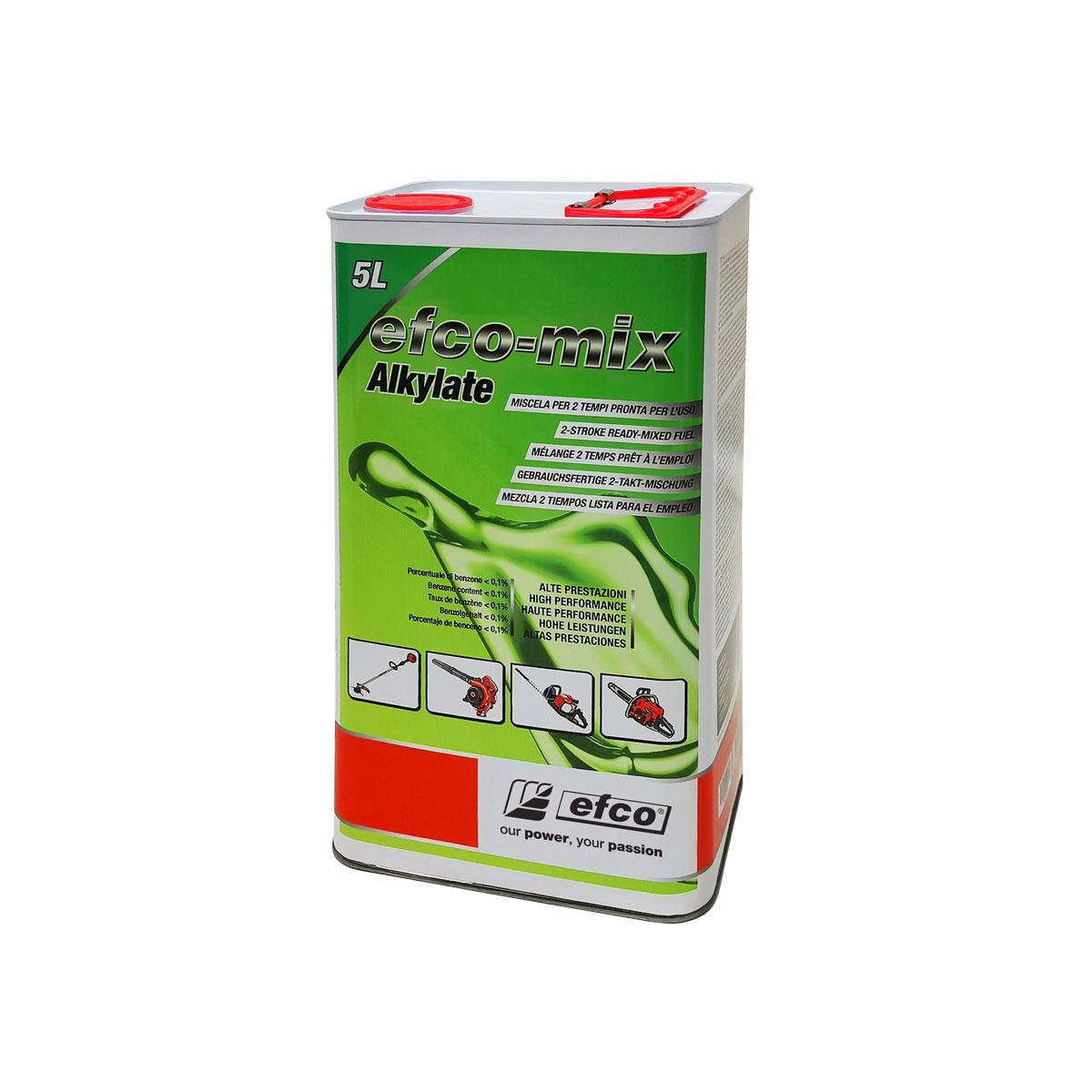 Alkylate petrol for 4-stroke engines and special mixture for 2-stroke engines EFCO-Mix Alkylate_1 | Efco