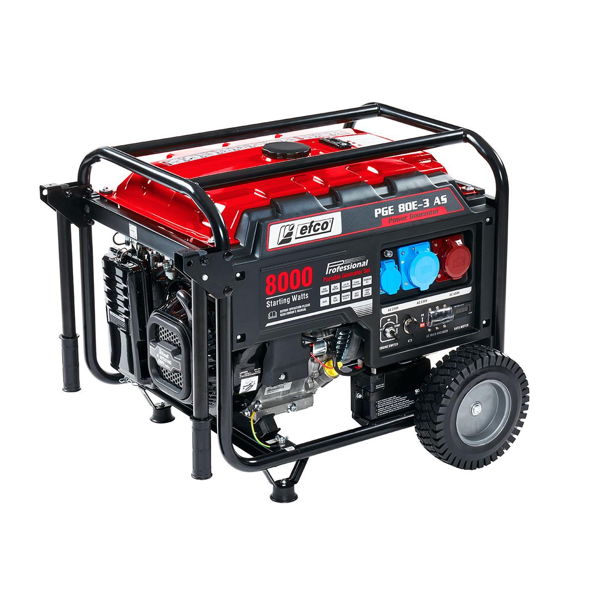 Power generators up to 6 kW PGE 80E-3 DCS_1 | Efco