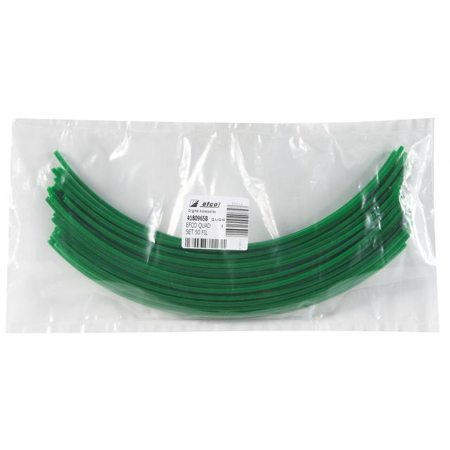 Accessori per decespugliatori Set di 50 fili sezione quadrata, Ø 3,5 mm, lunghezza 300 mm | Efco