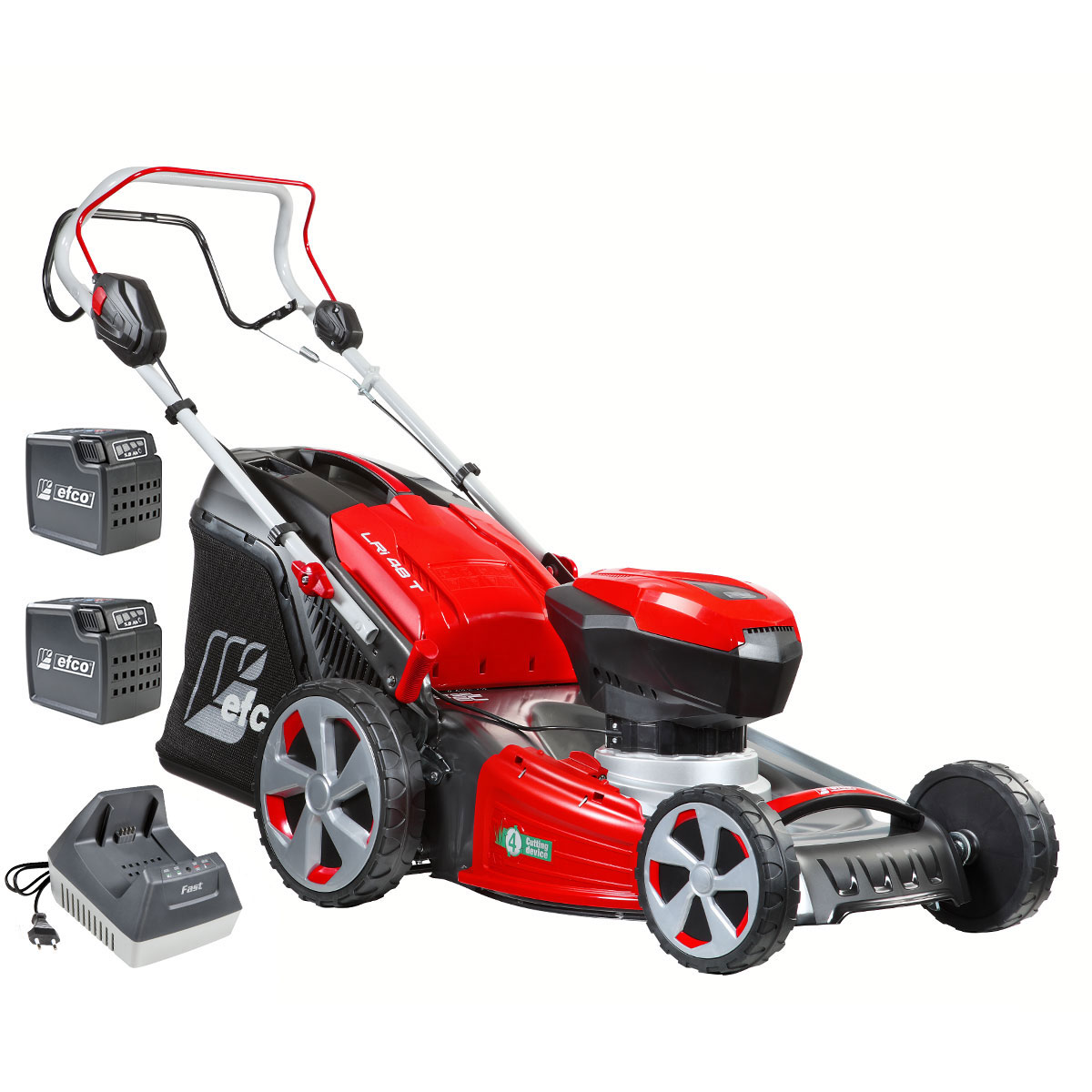 LRi 48 T con 2 batterie Bi 5,0 EF e caricabatterie FAST CRG | Efco