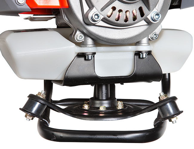 Special anti-vibration system with 3 mounts Special anti-vibration system with 3 mounts