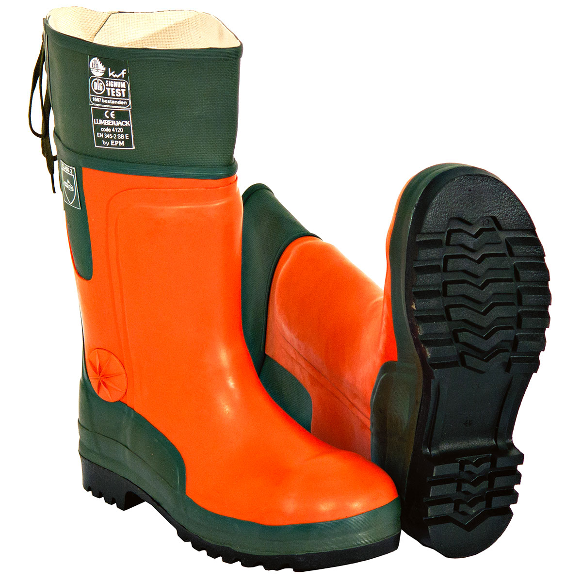 Chain-resistant forestry boots: Protective clothing - Efco