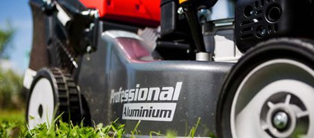 New ALUMINIUM PRO lawnmowers