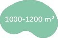 1000-1200 m² 1000-1200 m²