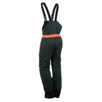 Dungarees with anti-cut protection